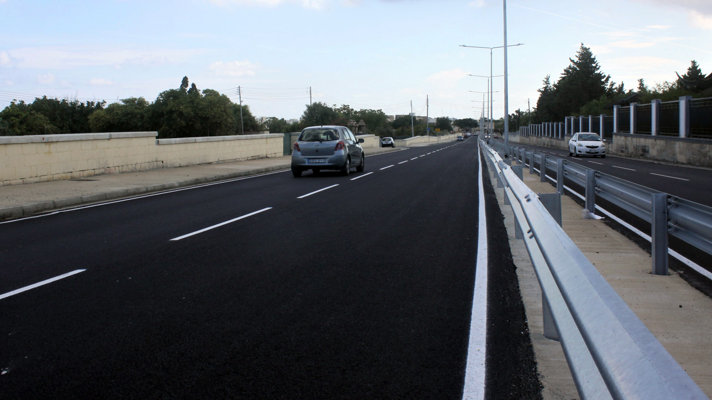 €64 million for arterial roads in 2019 Infastructure Malta